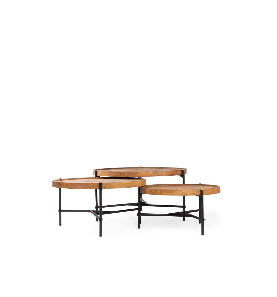 Couchtisch-Set, Set von 3