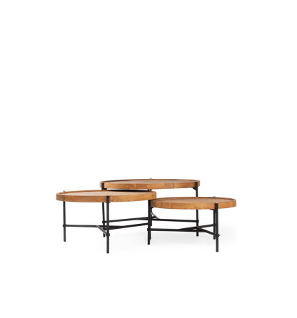 Couchtisch-Set, Set von 3