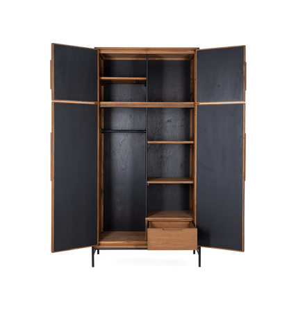 Coco Kleiderschrank- 4 Türen