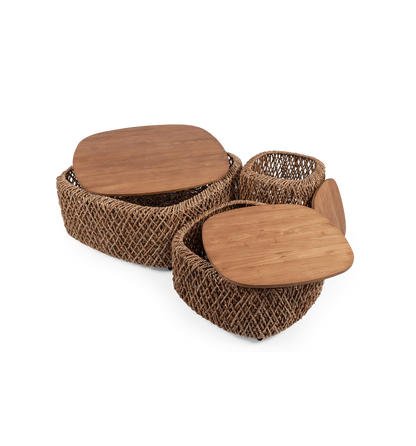 Couchtisch-Set Knut Square, 3er Set