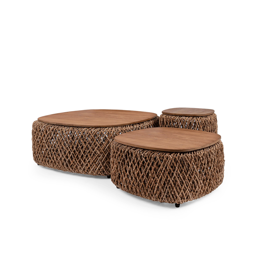 Couchtisch-Set Knut Square, 3er Set