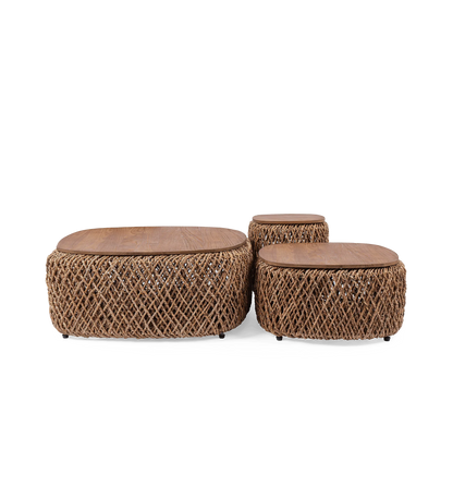 Couchtisch-Set Knut Square, 3er Set