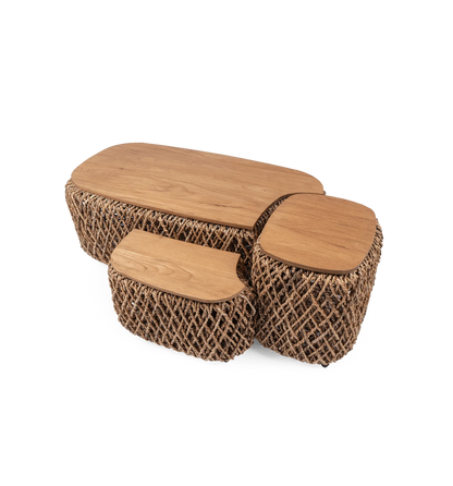Couchtisch-Set Knut Square, 3er Set
