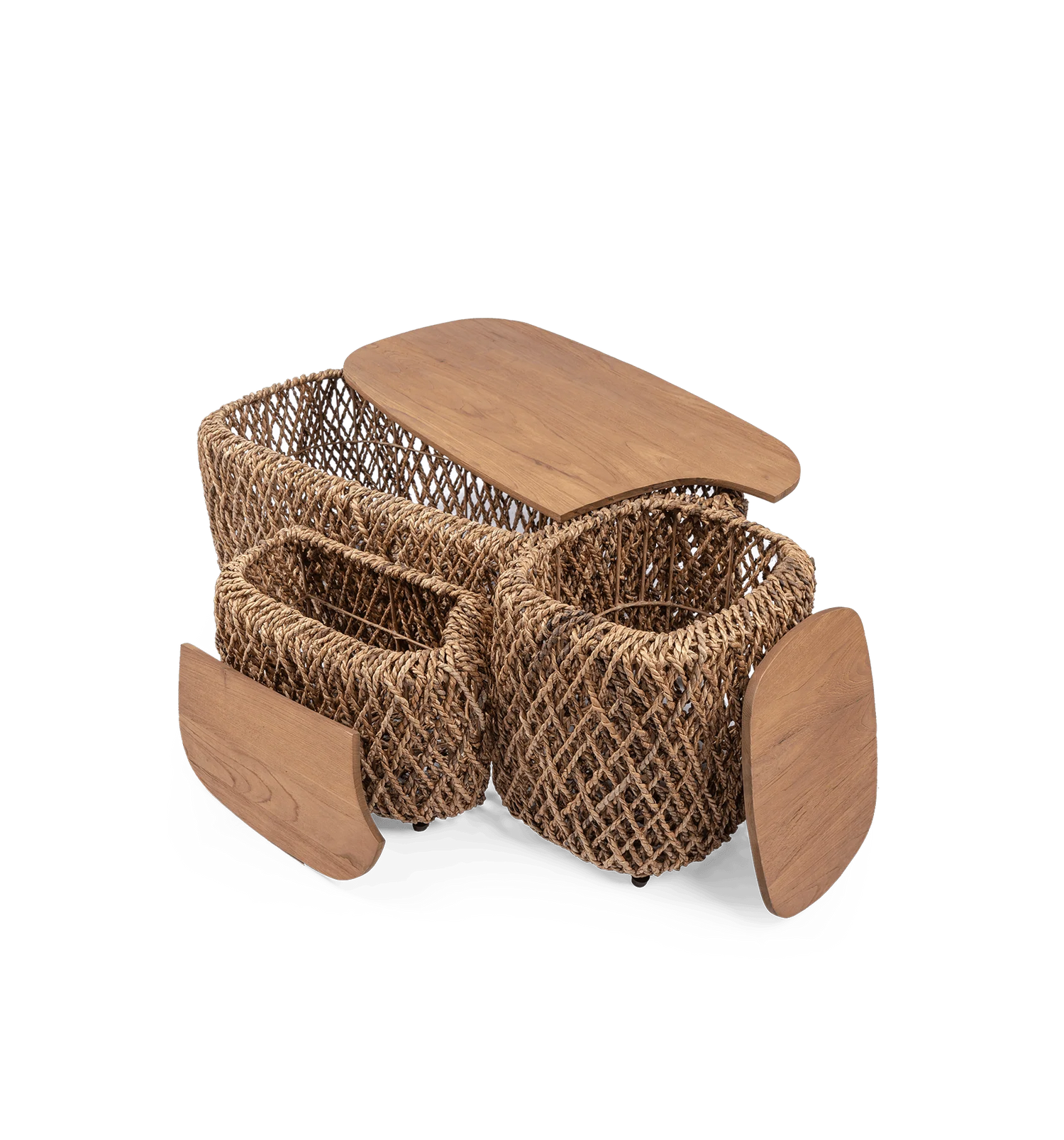 Couchtisch-Set Knut Square, 3er Set