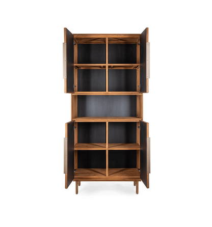 Schrank Grace, 4 Türen und 1 offenes Fach