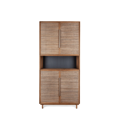 Schrank Grace, 4 Türen und 1 offenes Fach