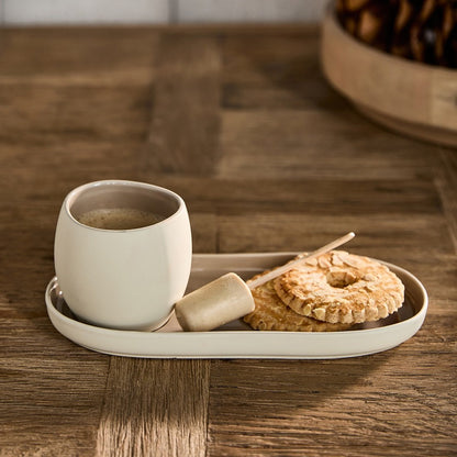 Clement Cup &amp; Oval Saucer