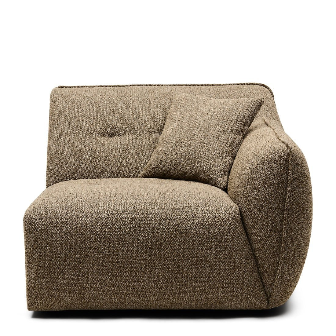 Sofa Lugano Peluche Bouclé Classic Brown von Rivièra Maison