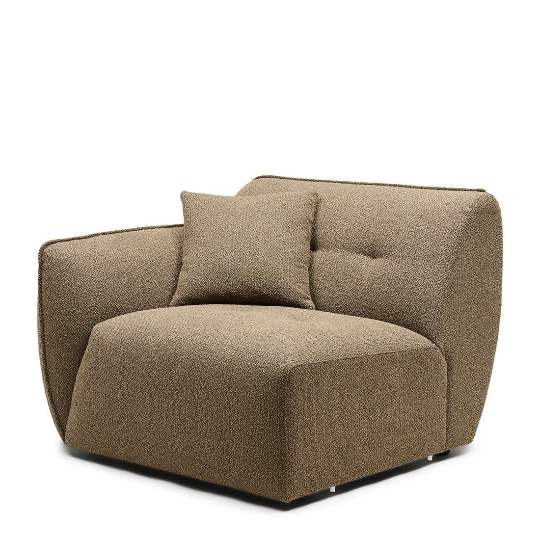Sofa Lugano Peluche Bouclé Classic Brown von Rivièra Maison