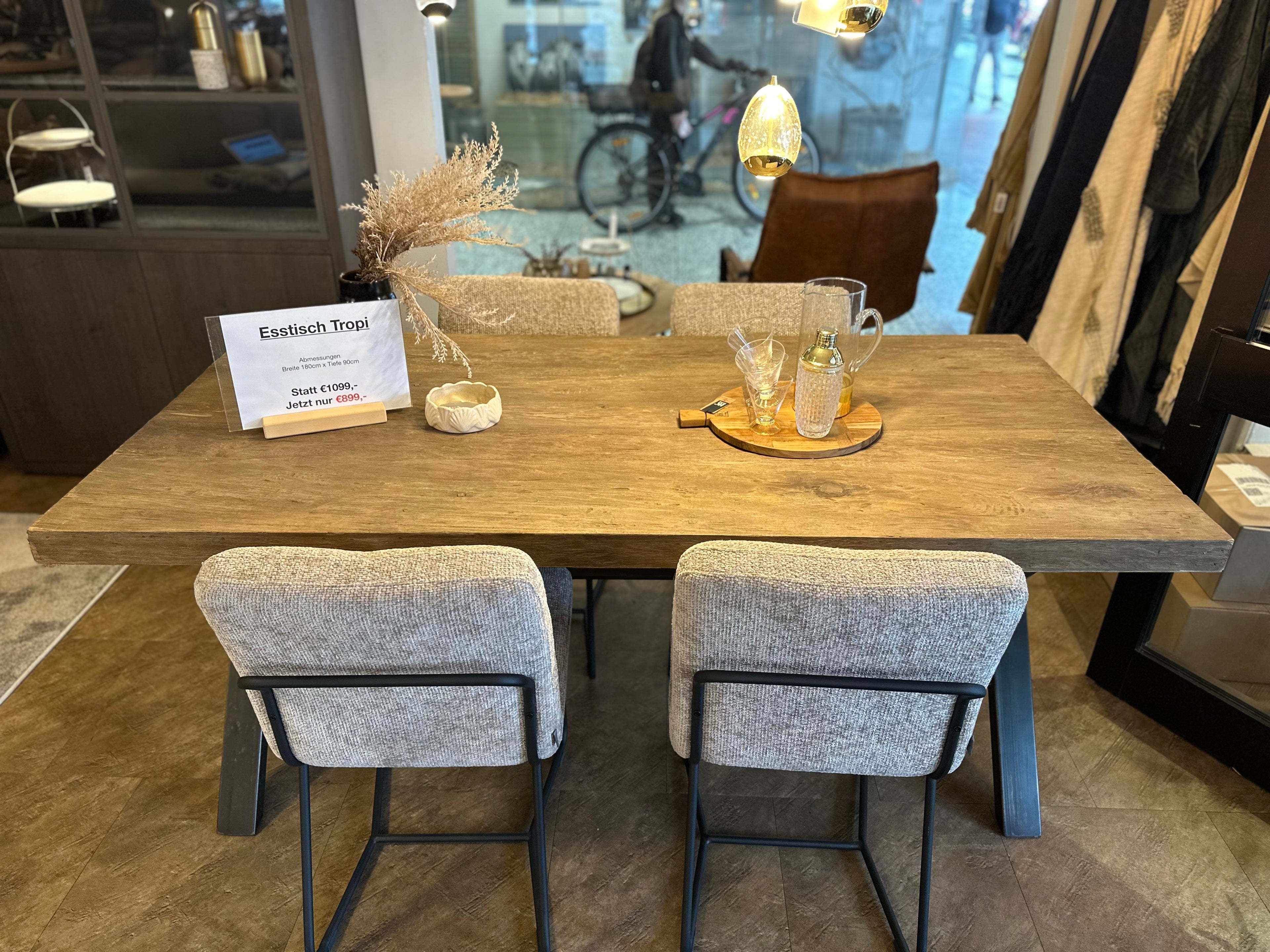 Esstisch Tropi 180x90cm - Showroom - Selbstabholung -