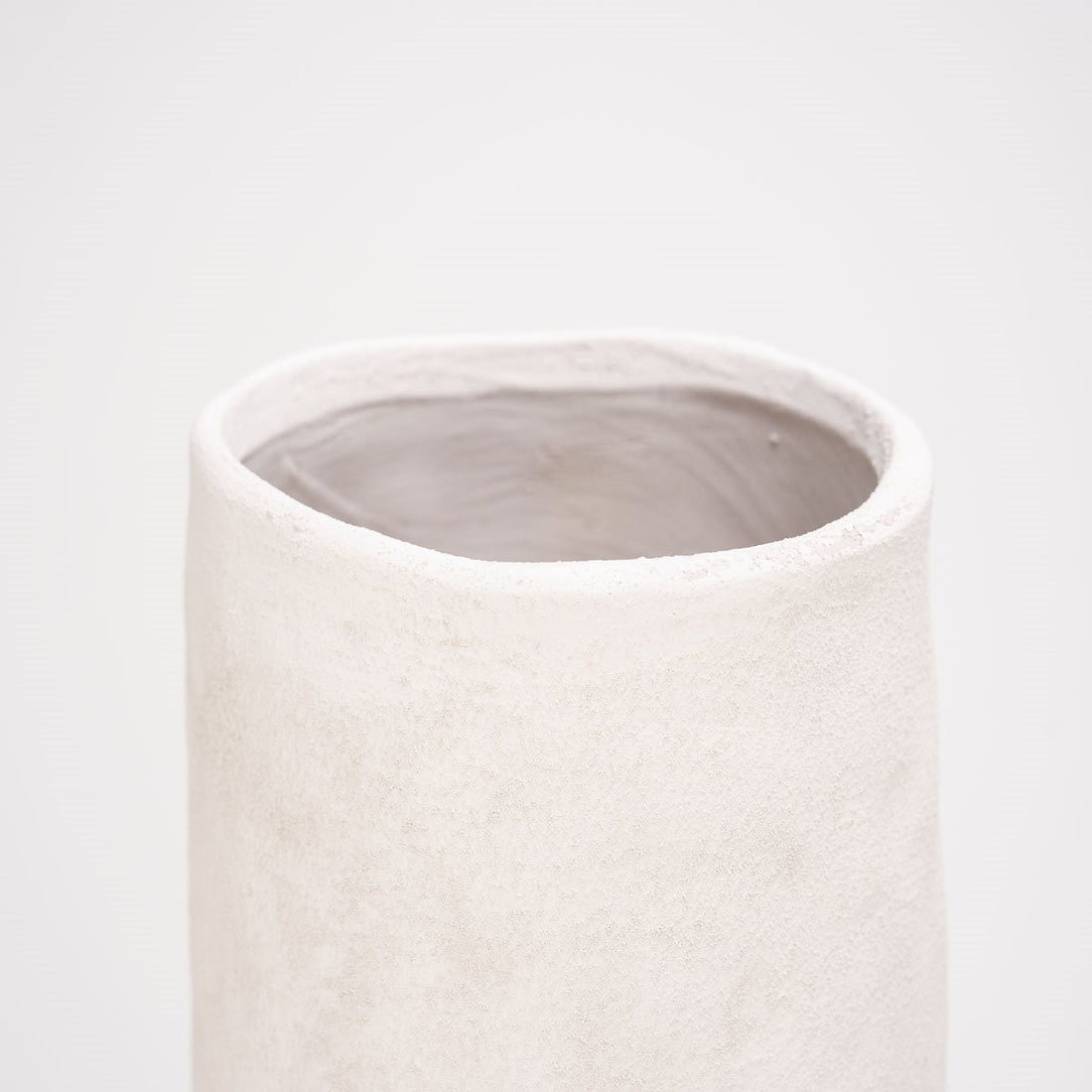 Vase Soave weiß, mittel