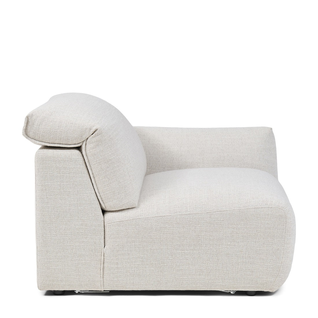 Sofa Isola rich tweed antique white von Rivièra Maison