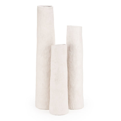 Vase Soave weiß, groß