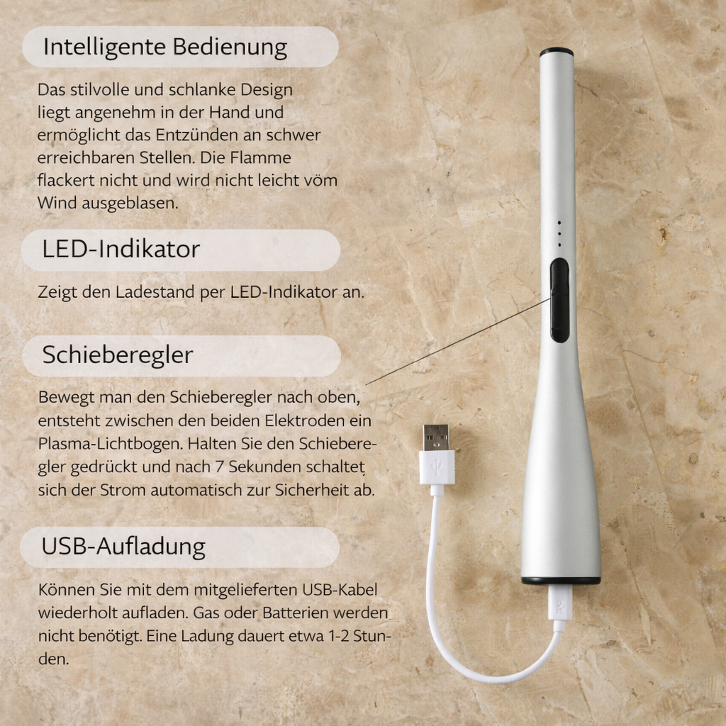 Elektrischer Kerzenanzünder - Candle Wand