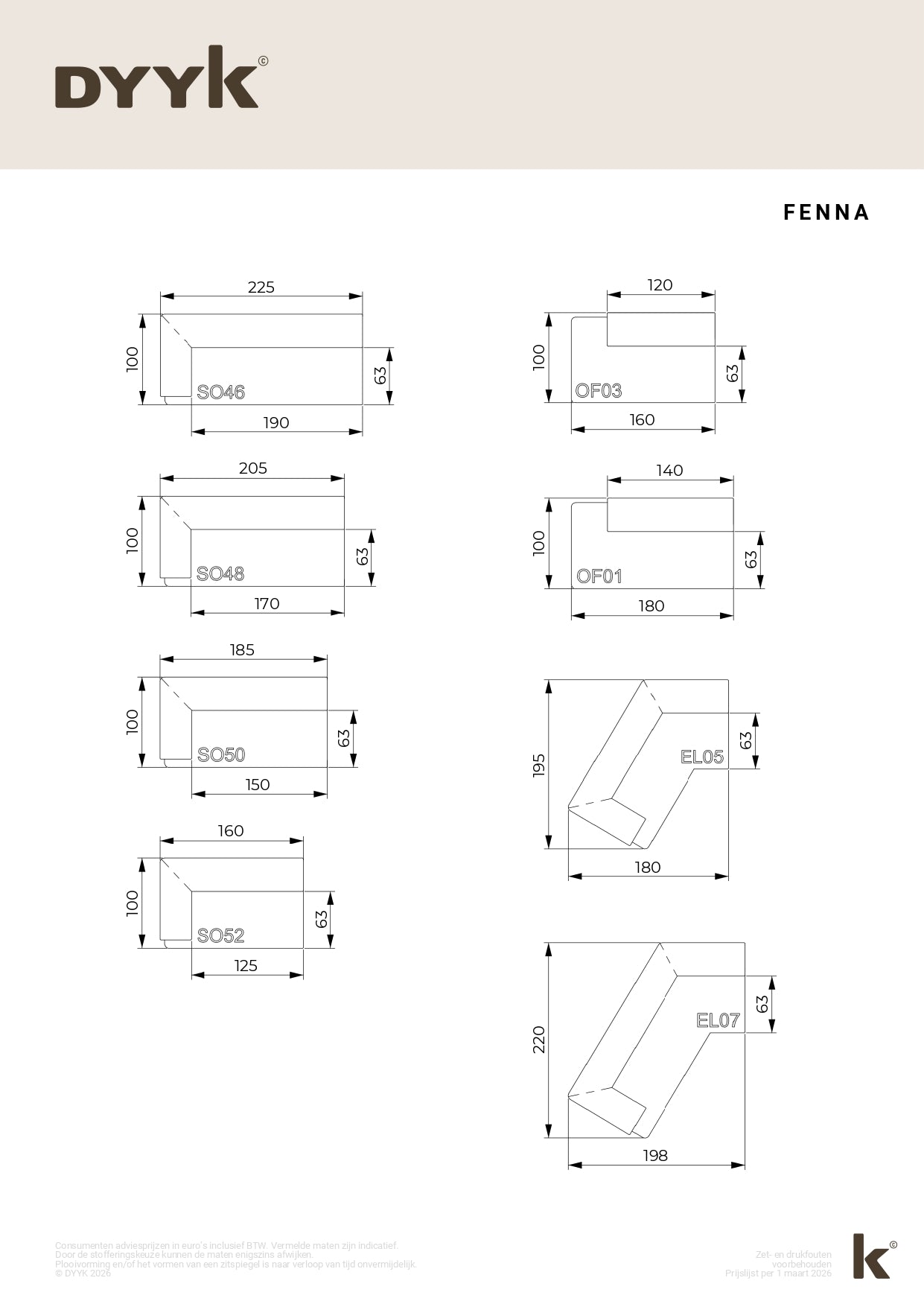 Sofa Fenna