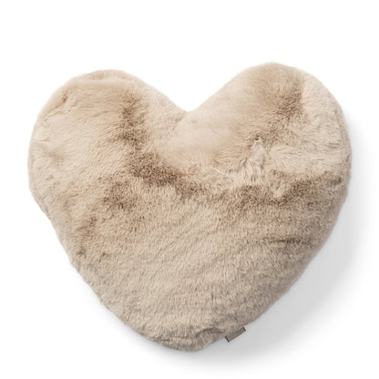 Kissen Heather Alba Heart Faux Fur Kissenbezug