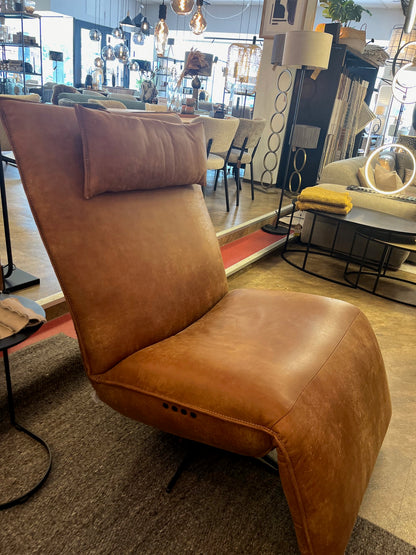 Relaxsessel Chilli Concrete Leder