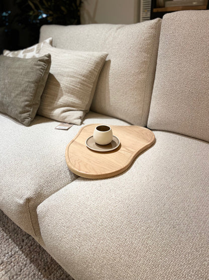 Sofa Tablett Eiche