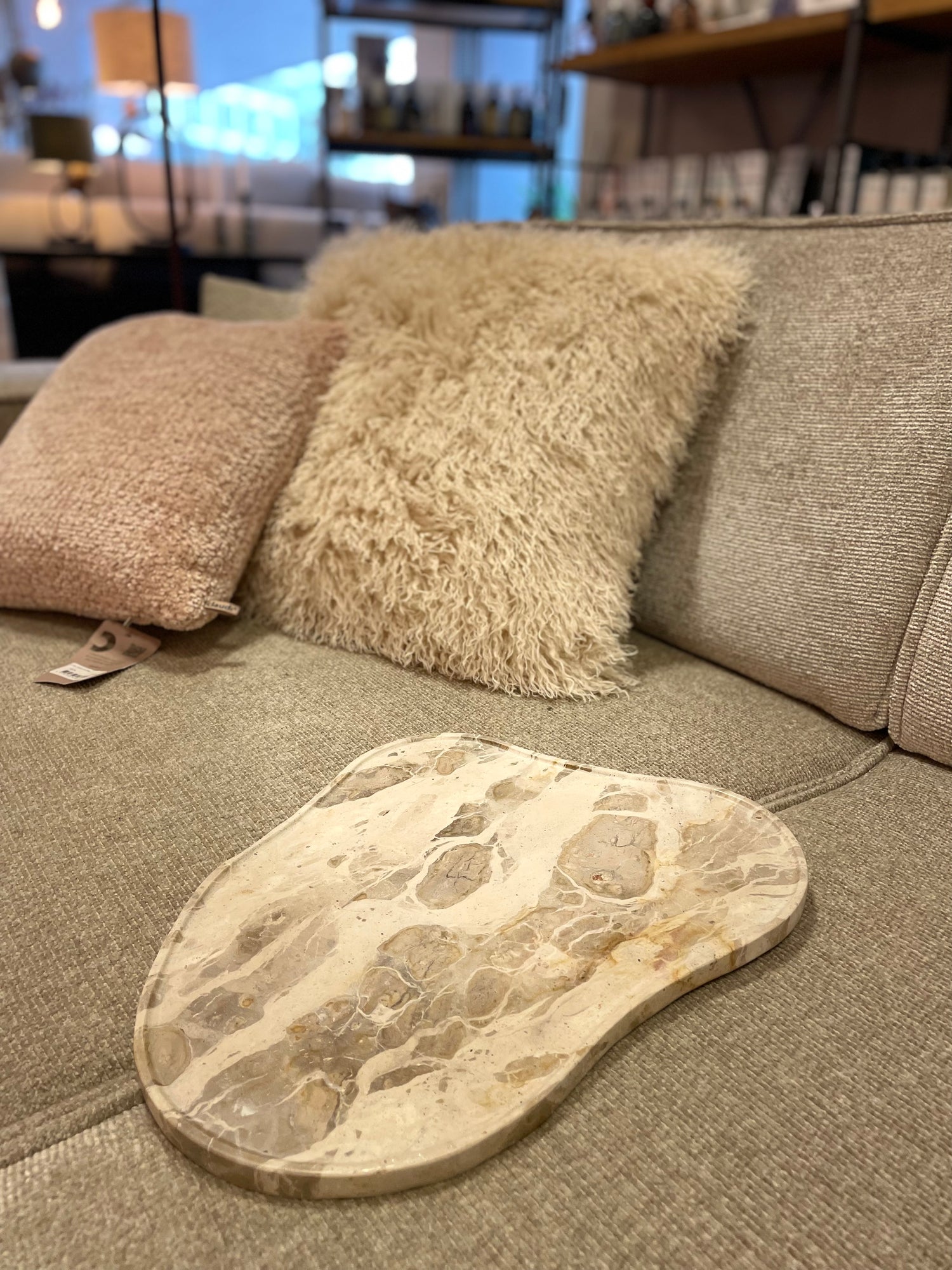 Sofa Tablett Marmor