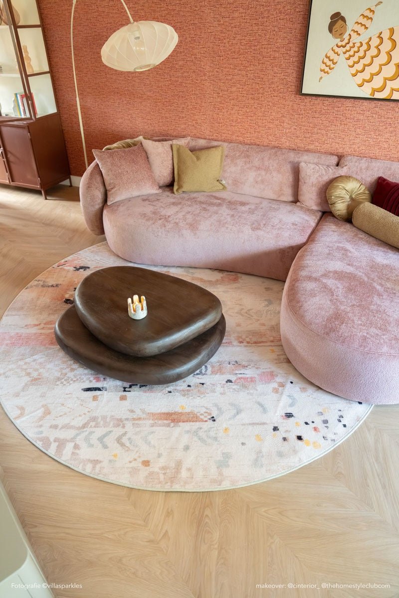 Couchtisch Kabo Braun, drehbar von By - Boo
