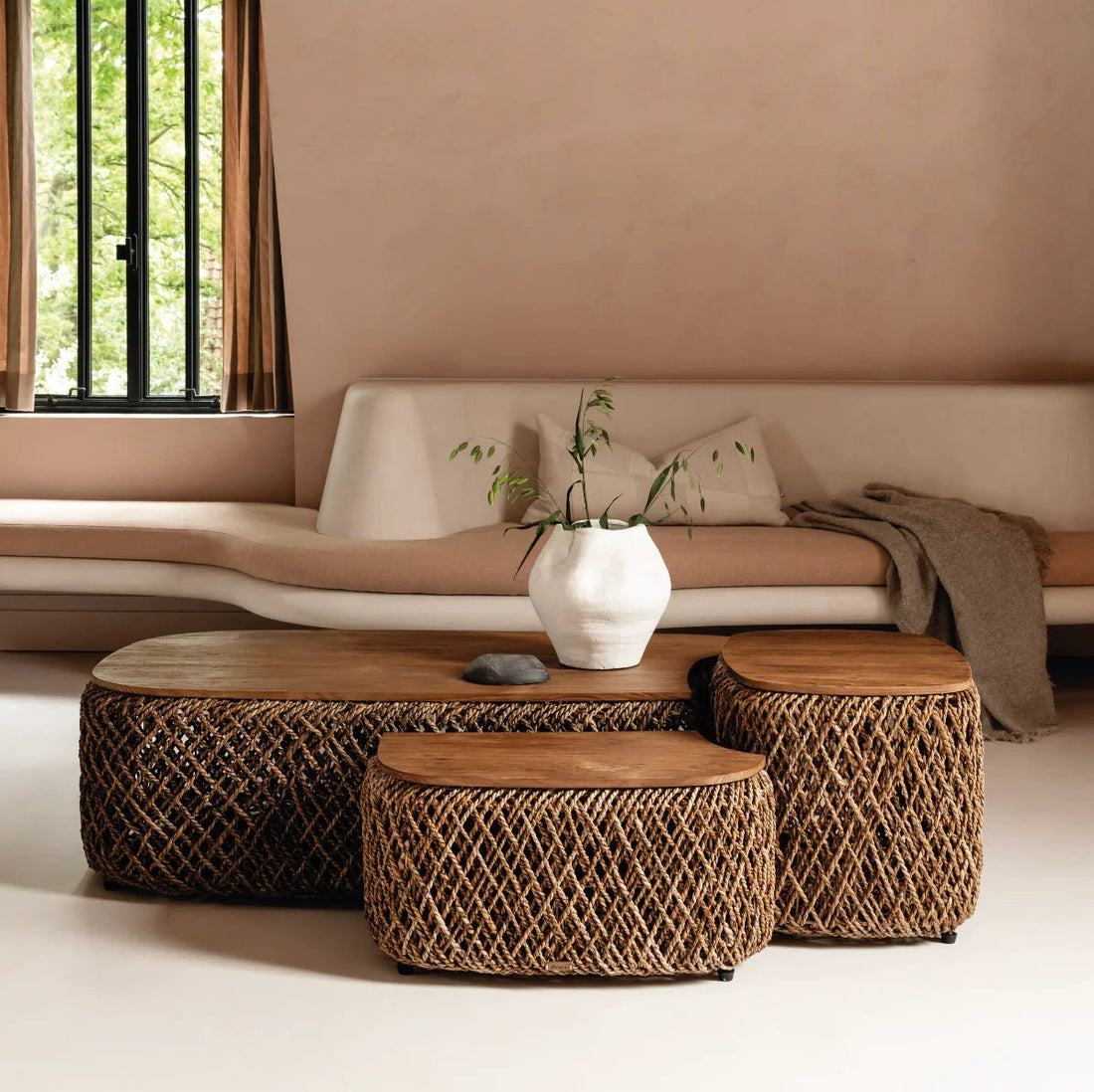 Couchtisch-Set Knut Square, 3er Set