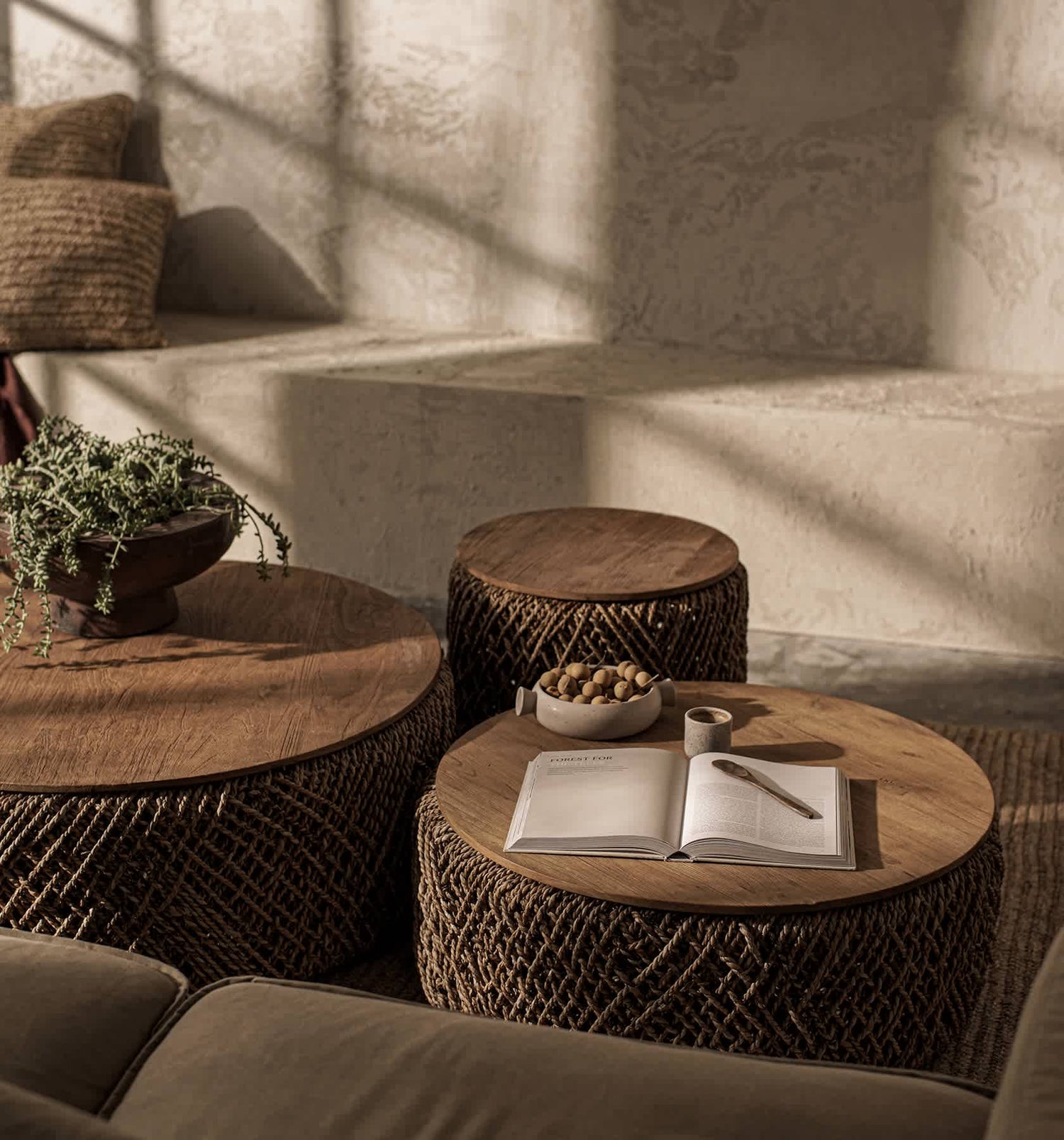 Couchtisch - Set Knut C, Set von 3 von d - Bodhi