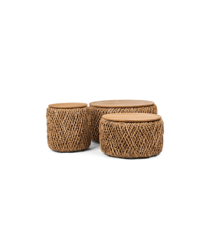 Couchtisch - Set Knut A, Set von 3 von d - Bodhi