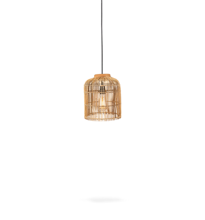 Pendelleuchte Aura, Rattan