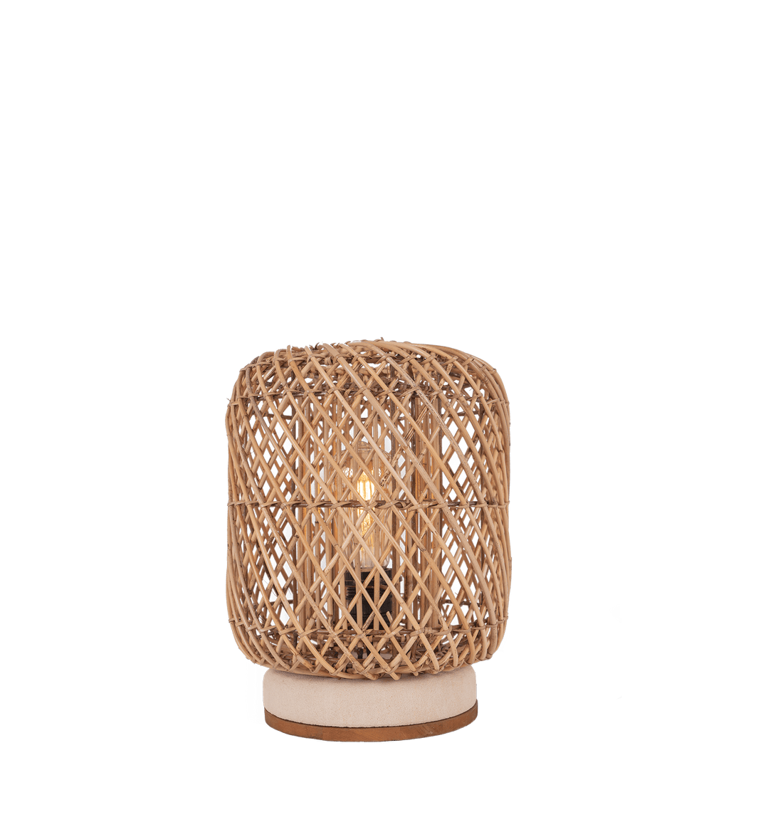 Palma Rattan Tischlampe