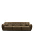 Sofa Lugano Peluche Bouclé Classic Brown von Rivièra Maison