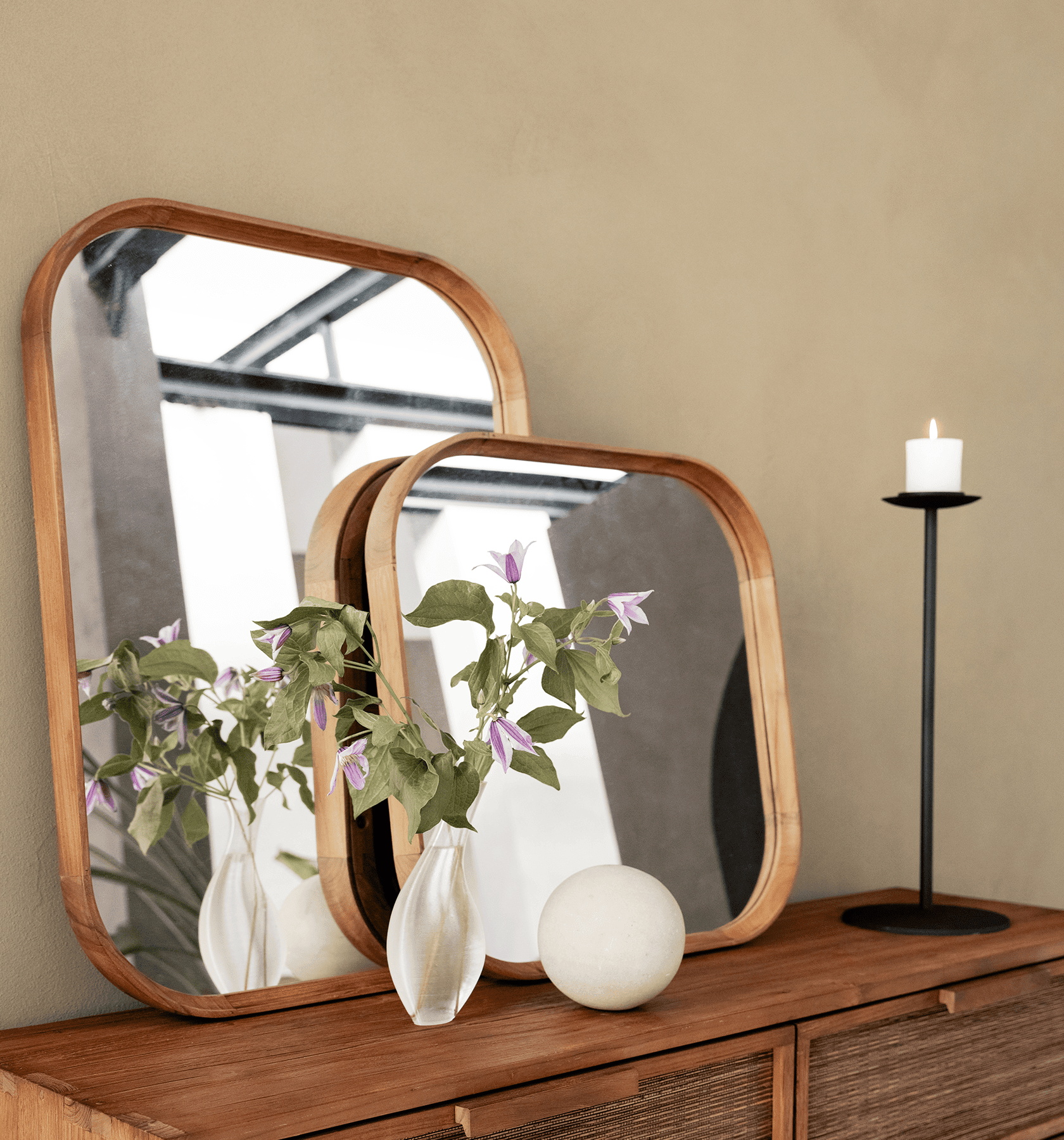 Spiegel Opral 60x60cm von d - Bodhi