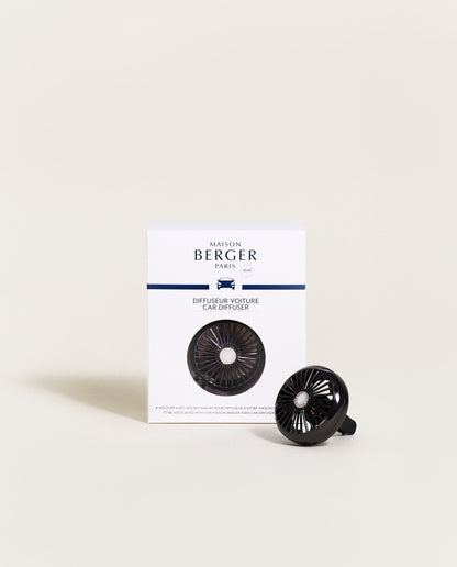 Autoduft Diffuser Car Wheel black, ohne Duftkeramik