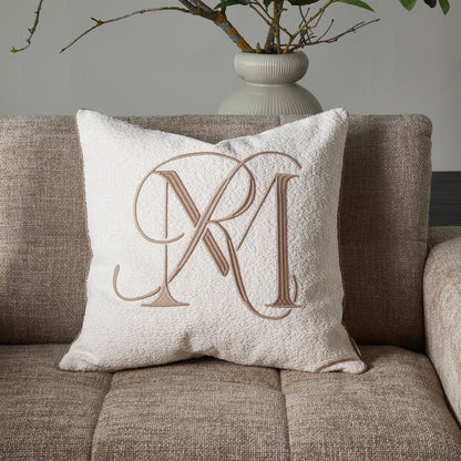 Kissenbezug RM Monogram, 60x60 cm