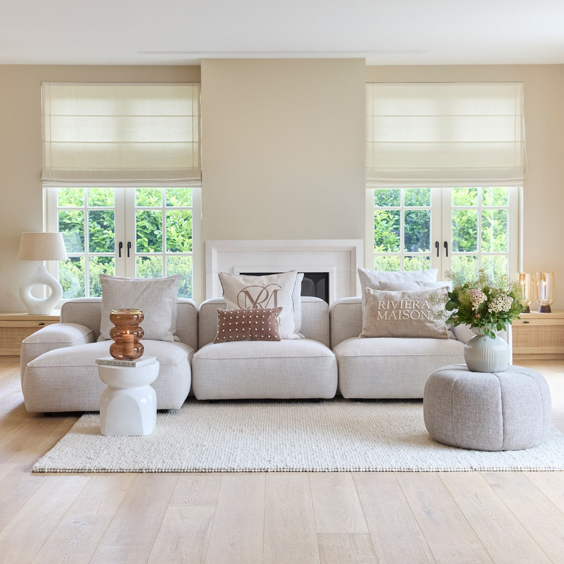 Kissenbezug RM Monogram, 60x60 cm