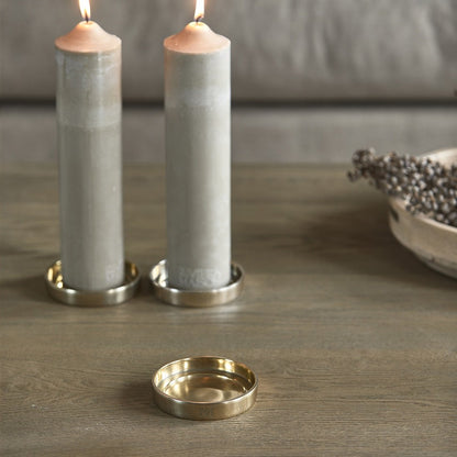 Kerzentablett RM Candle, Gold