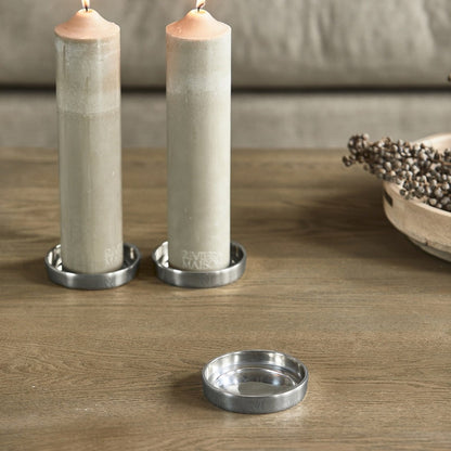 Kerzentablett RM Candle, Silber