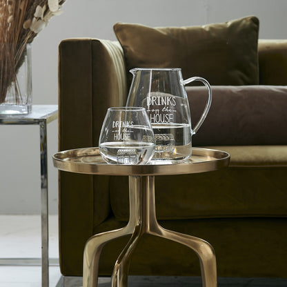 Wasserglas Drinks On The House
