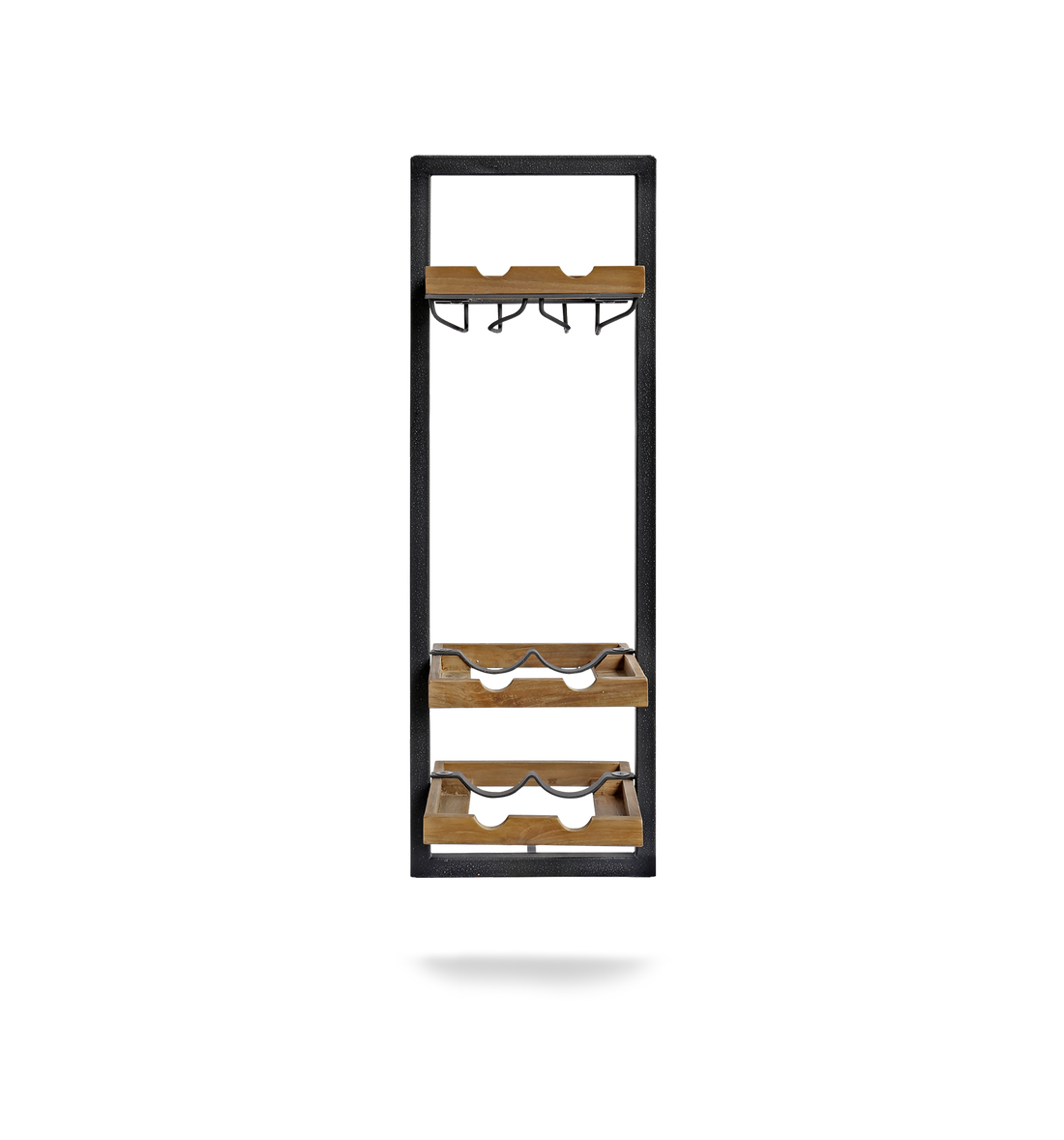 Shelfmate Weinregal D, Teakholz