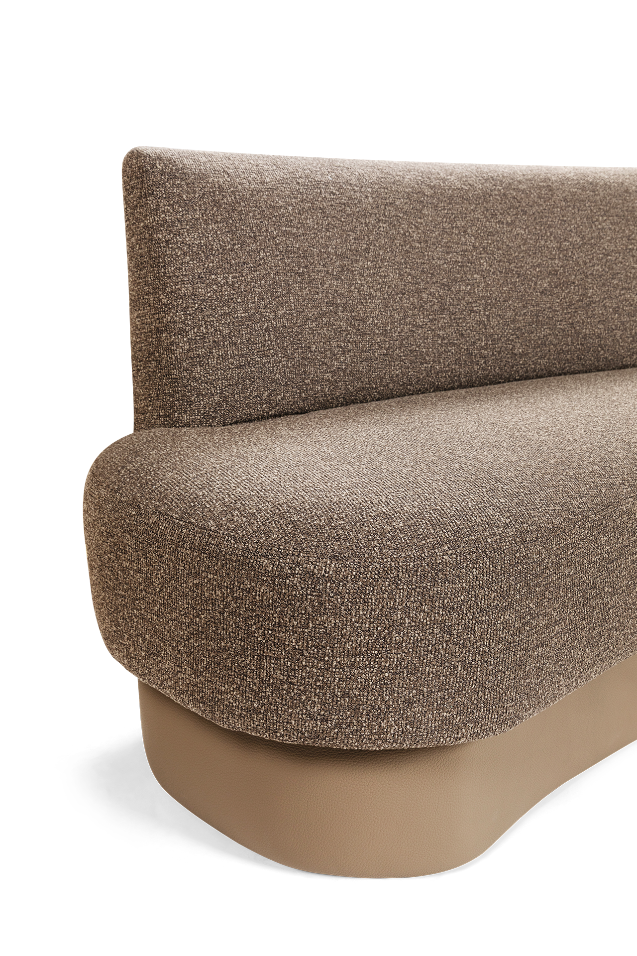 Gavi Ovale Esszimmerbank auf Sockel