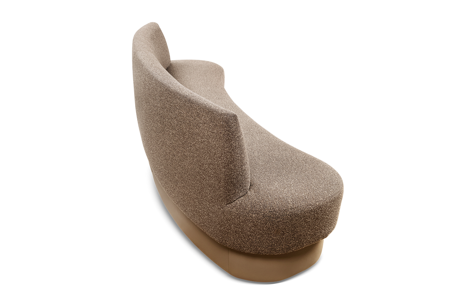 Gavi Ovale Esszimmerbank auf Sockel