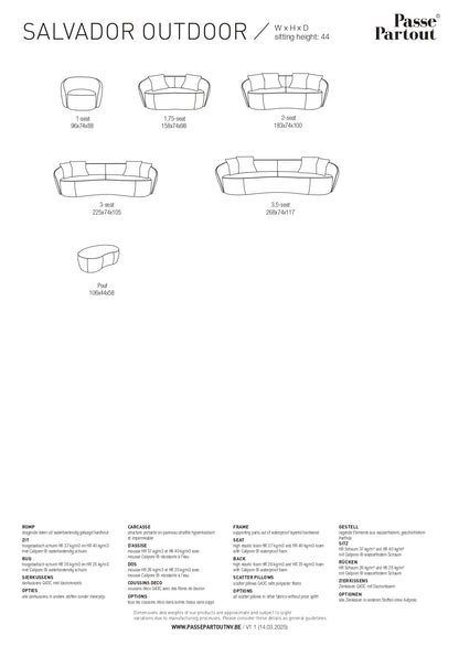 Outdoor Sofa Salvador