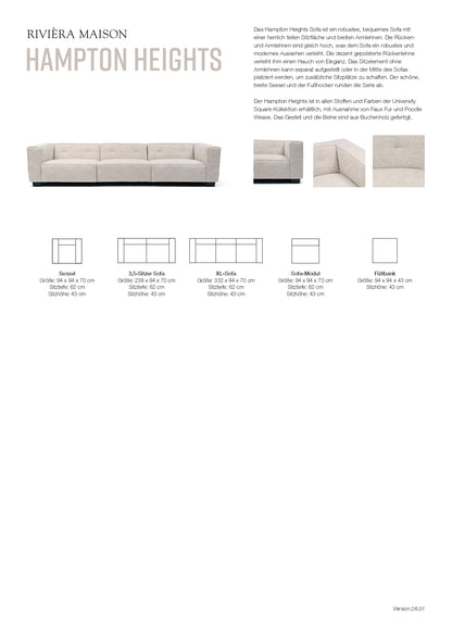 Sofa Hampton Heights von Rivièra Maison