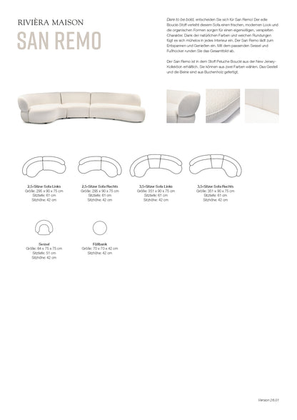Sofa San Remo von Rivièra Maison