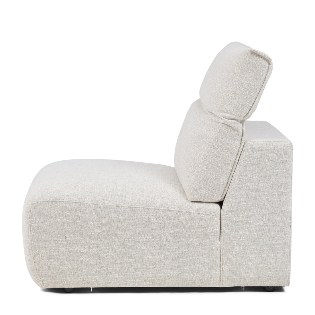Sofa Isola rich tweed antique white von Rivièra Maison