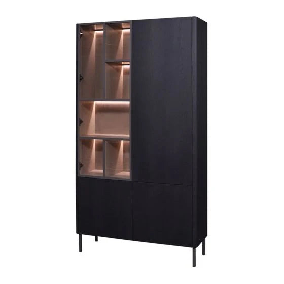 Vitrinenschrank Milano 125x230 cm