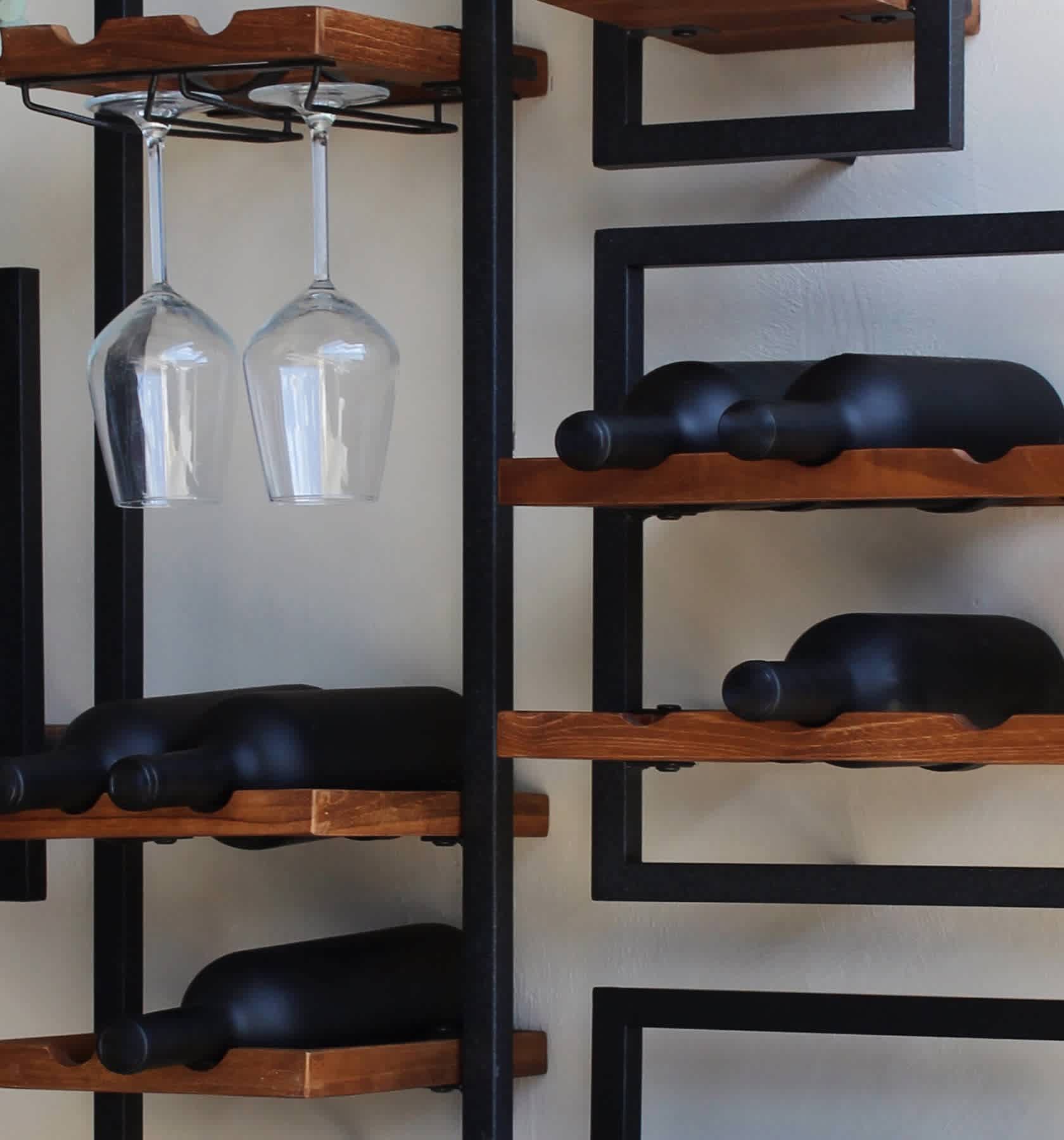 Shelfmate Weinregal B, Teakholz von d - Bodhi