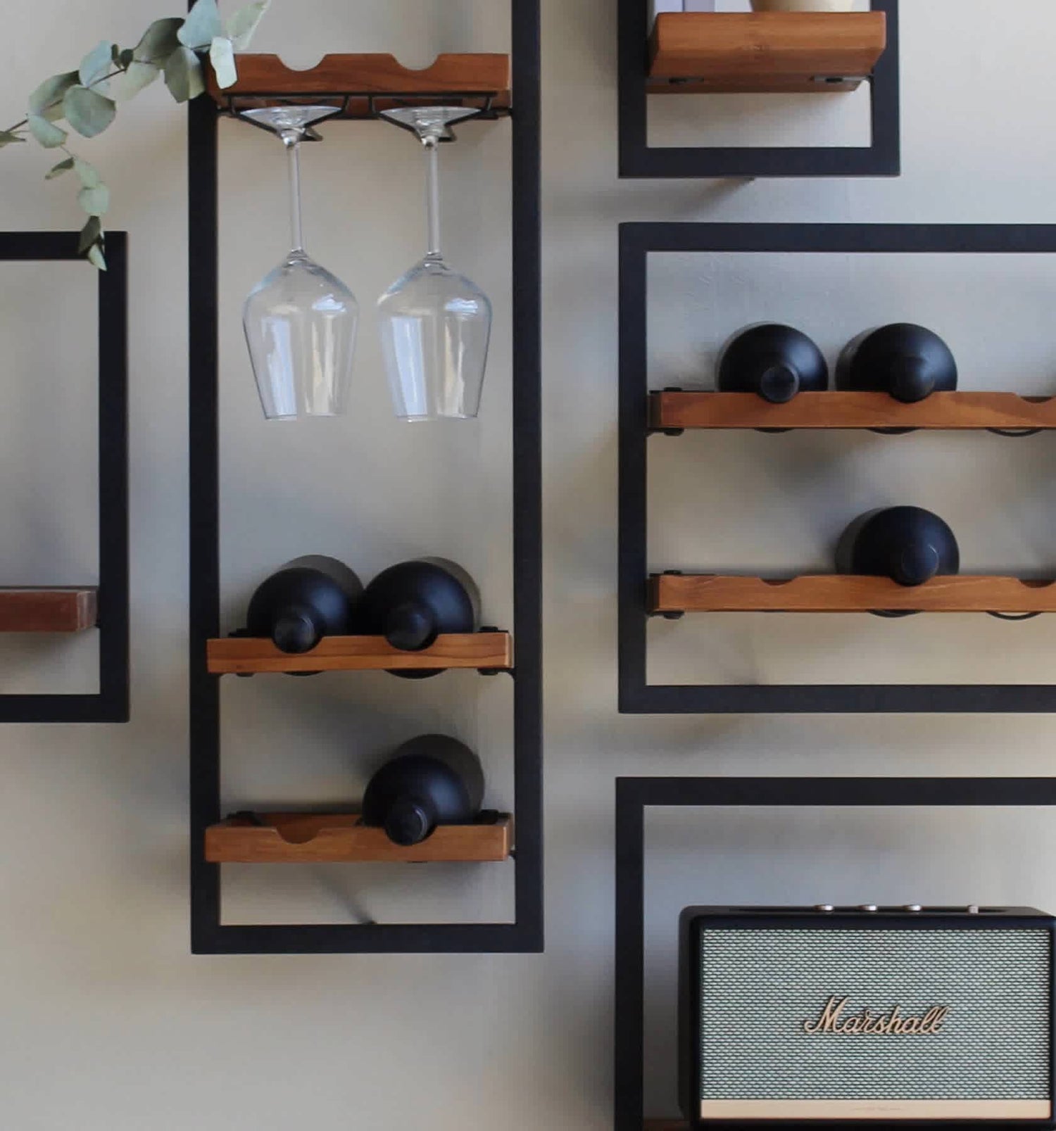 Shelfmate Weinregal B, Teakholz von d - Bodhi