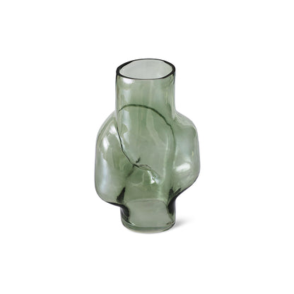 Vase Gleam, olive