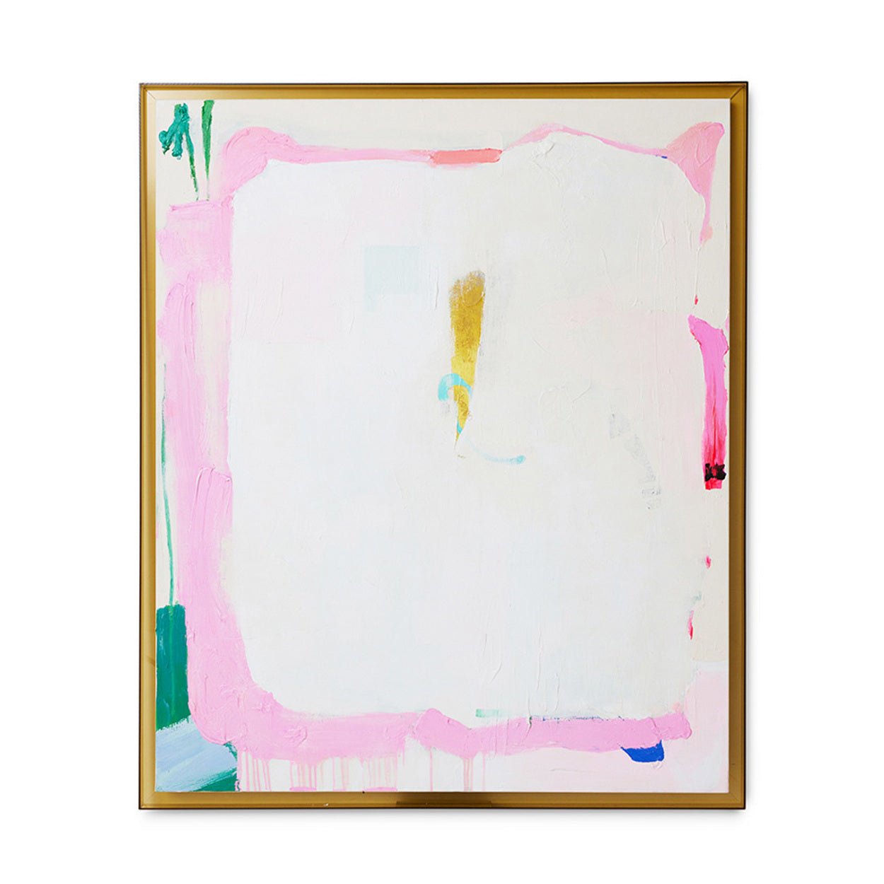Wandbild Framed artwork white sands, 127x152cm von HKliving
