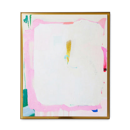 Wandbild Framed artwork white sands, 127x152cm von HKliving